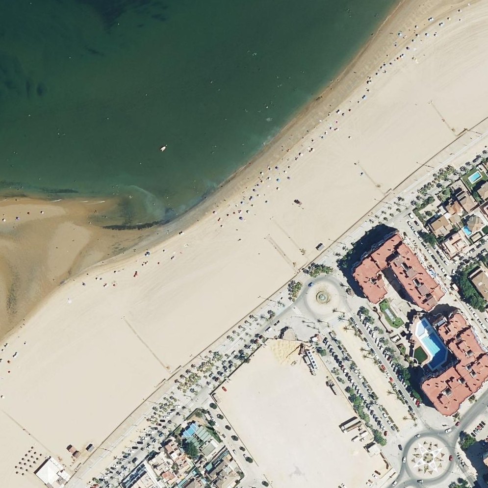 Aerial map of Sanlucar Bda.-La Calzada