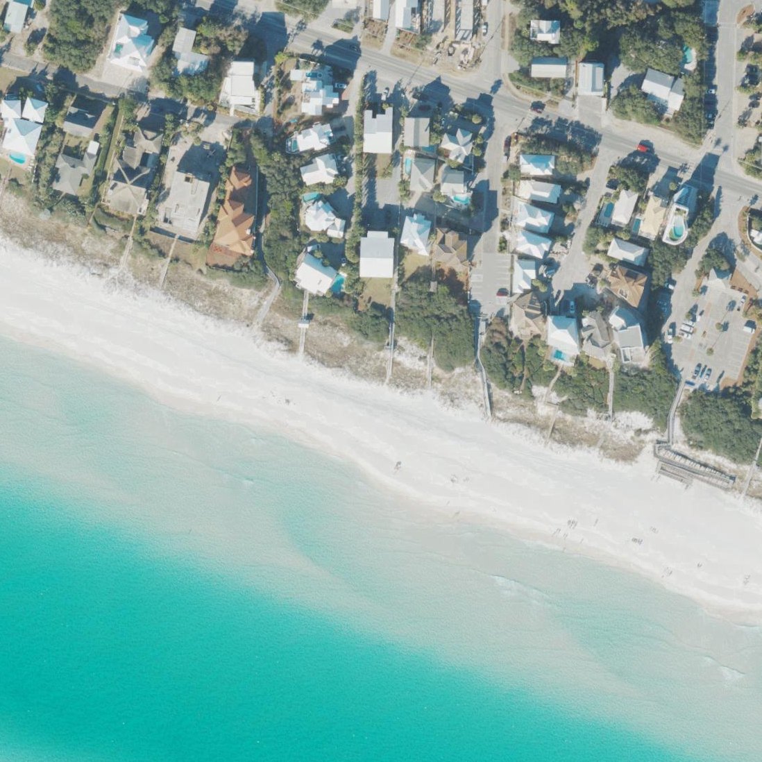 Aerial map of Santa Clara Regional Beach Access