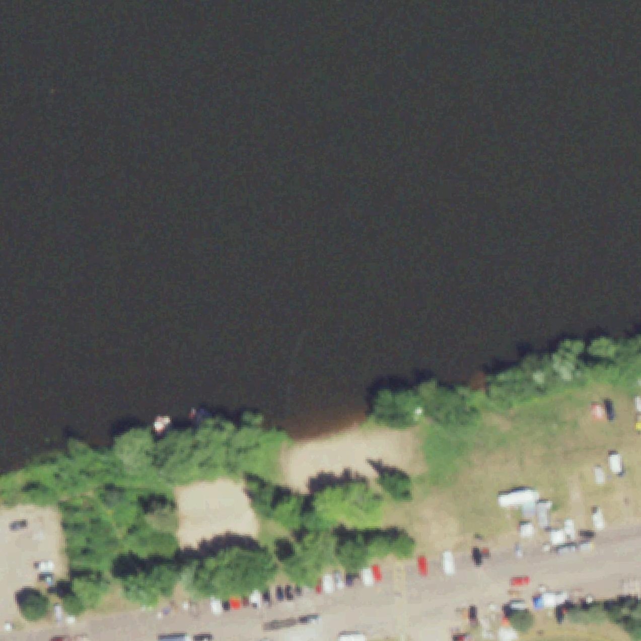 Aerial map of Sara Park Beach