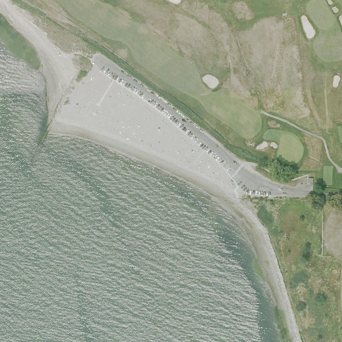 Aerial map of Sasco Beach