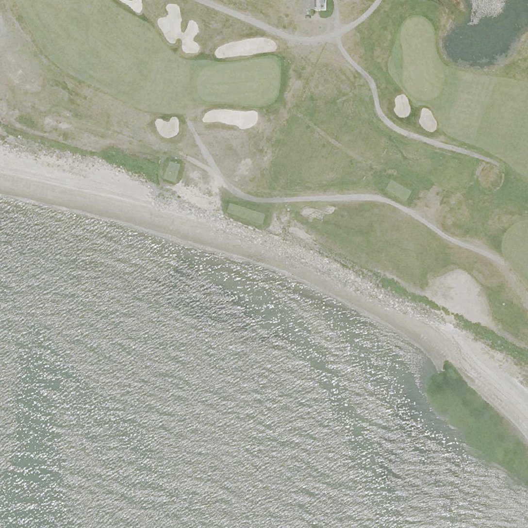 Aerial map of Sasco Hill Beach