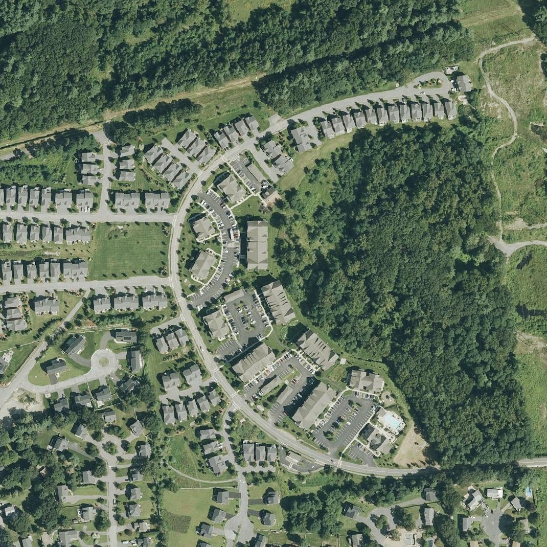 Aerial map of Saxonville Beach