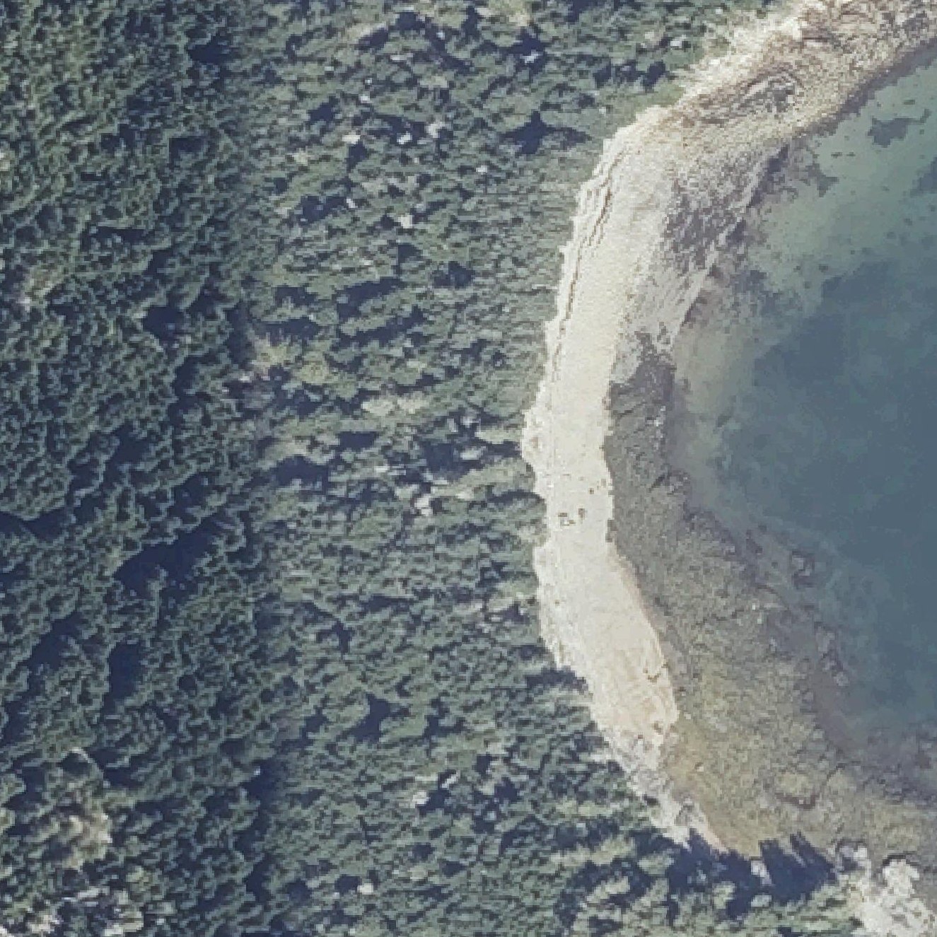 Aerial map of Schooner Cove