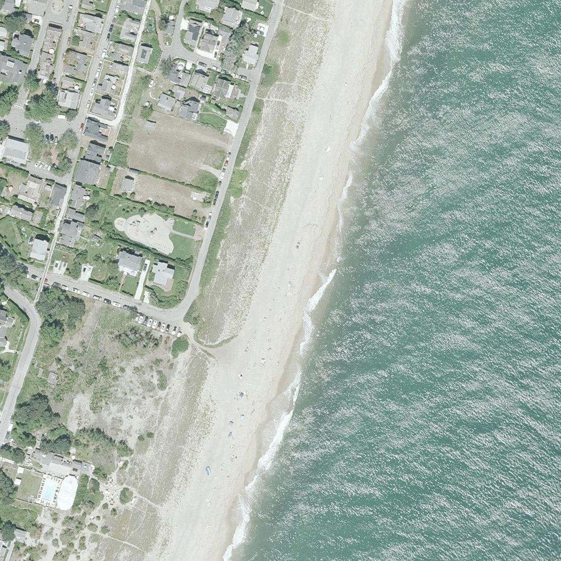 Aerial map of Sconset Beach