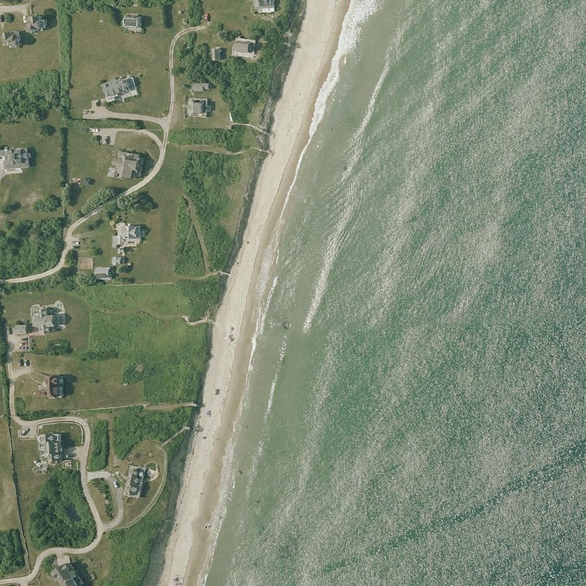 Aerial map of Scotch Beach