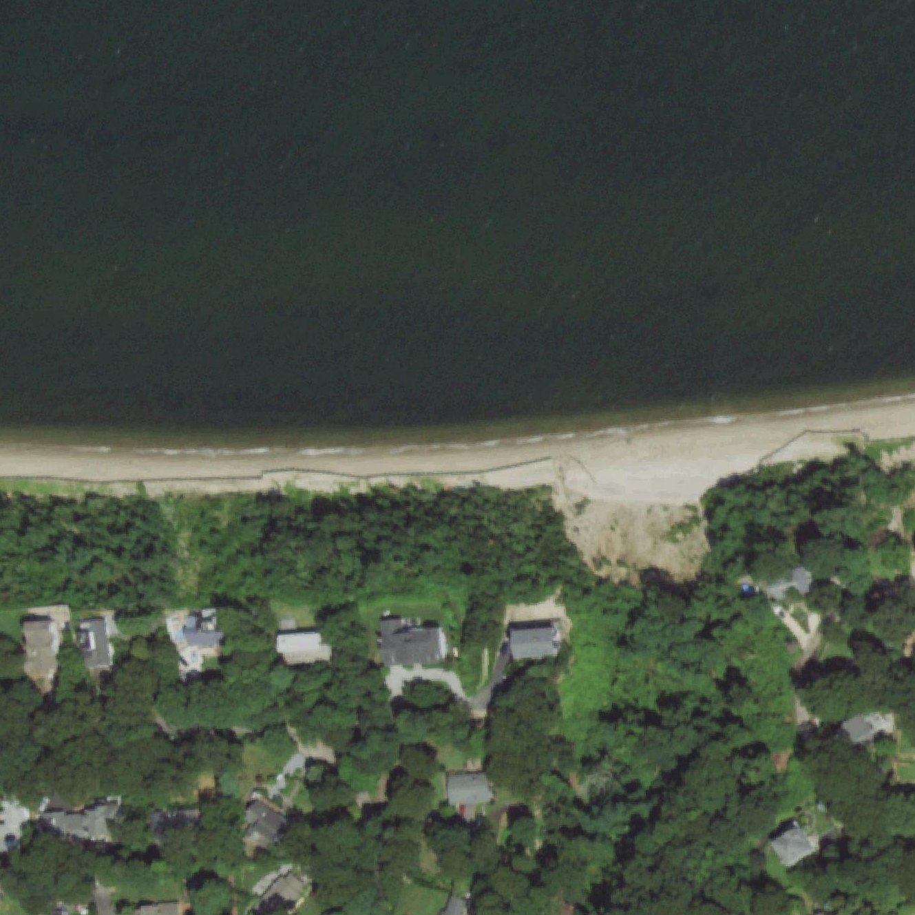 Aerial map of Scotts Beach