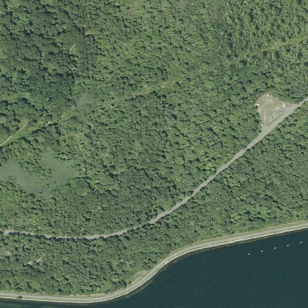 Aerial map of Scusset Beach State Reservation