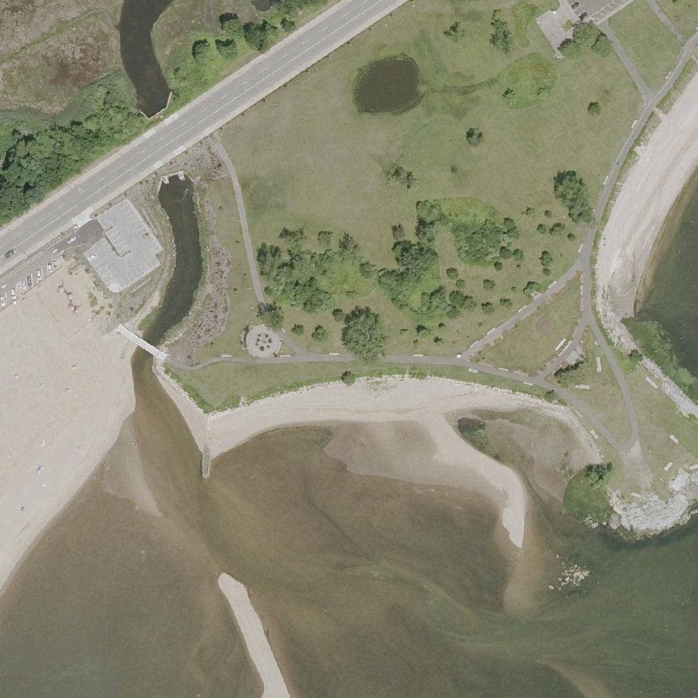 Aerial map of Sea Bluff Beach