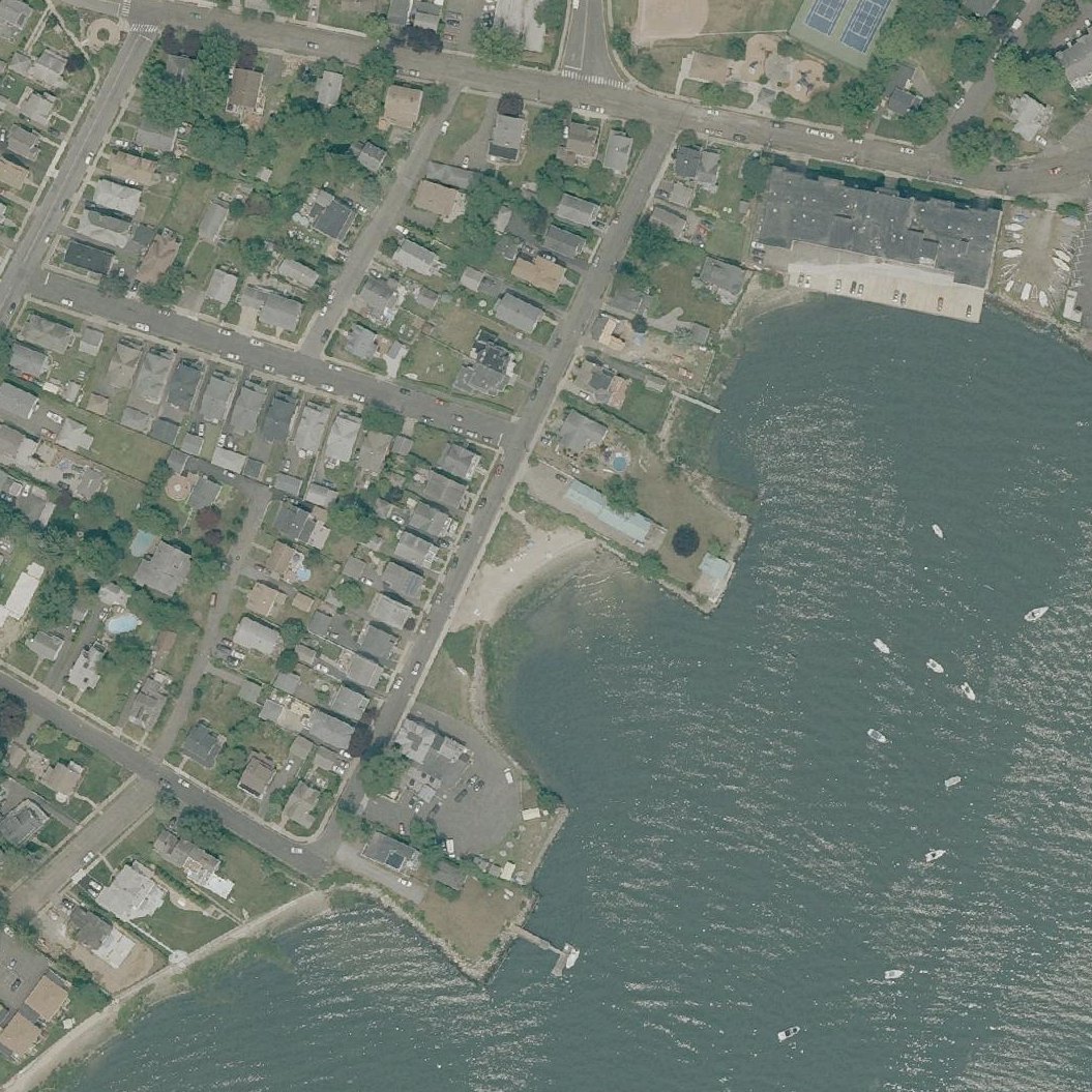 Aerial map of Seabright Beach