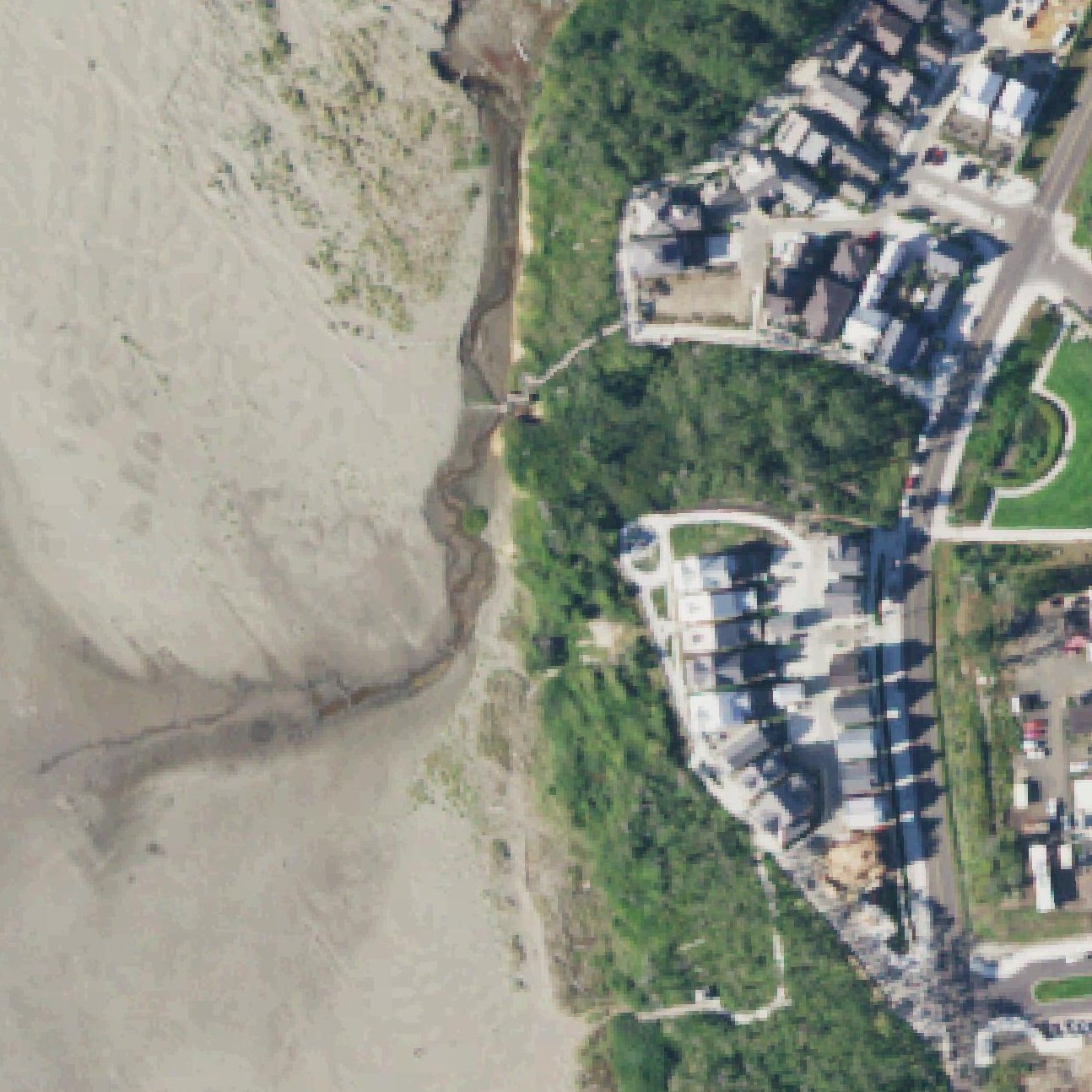Aerial map of Seabrook Beach
