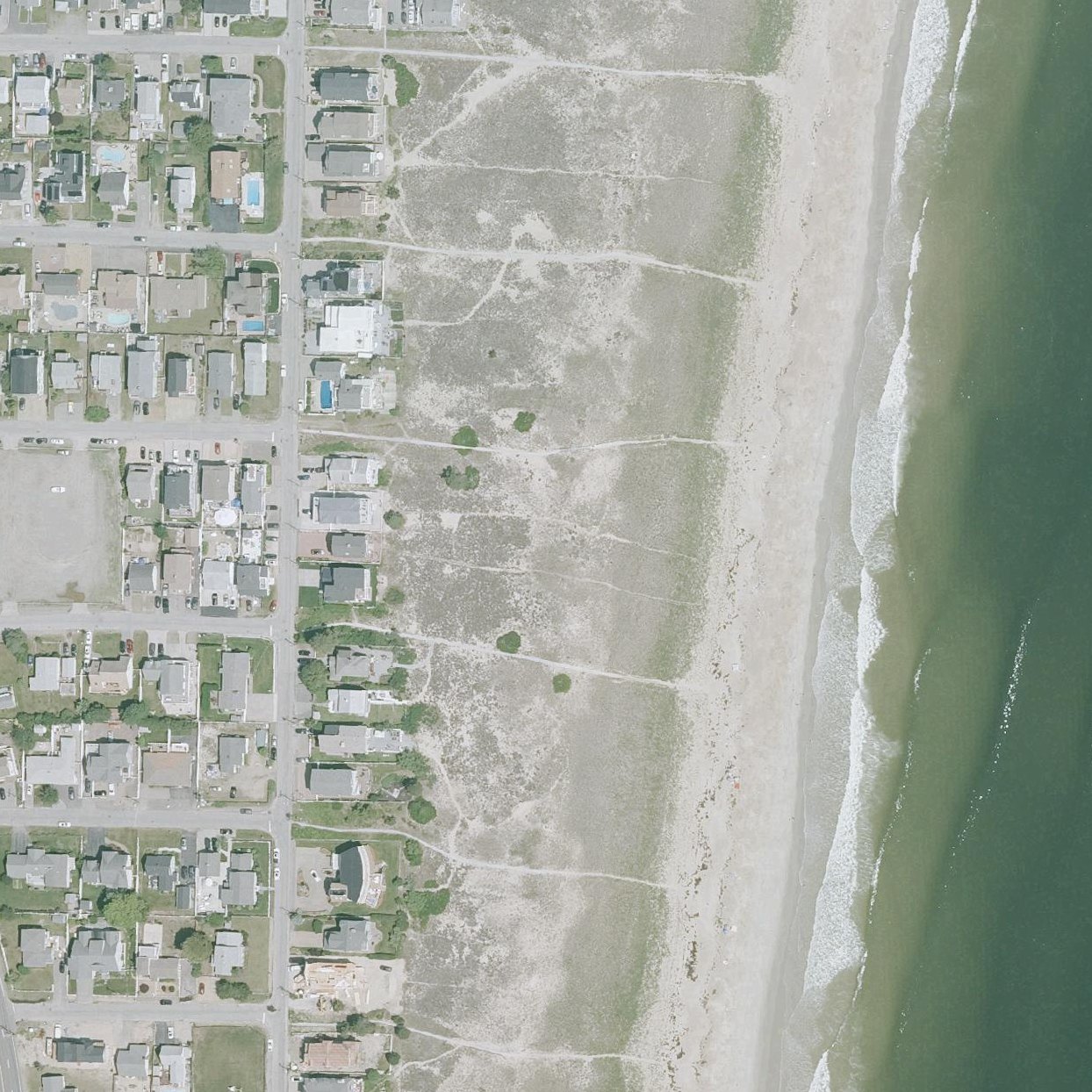 Aerial map of Seabrook Dunes And Beach