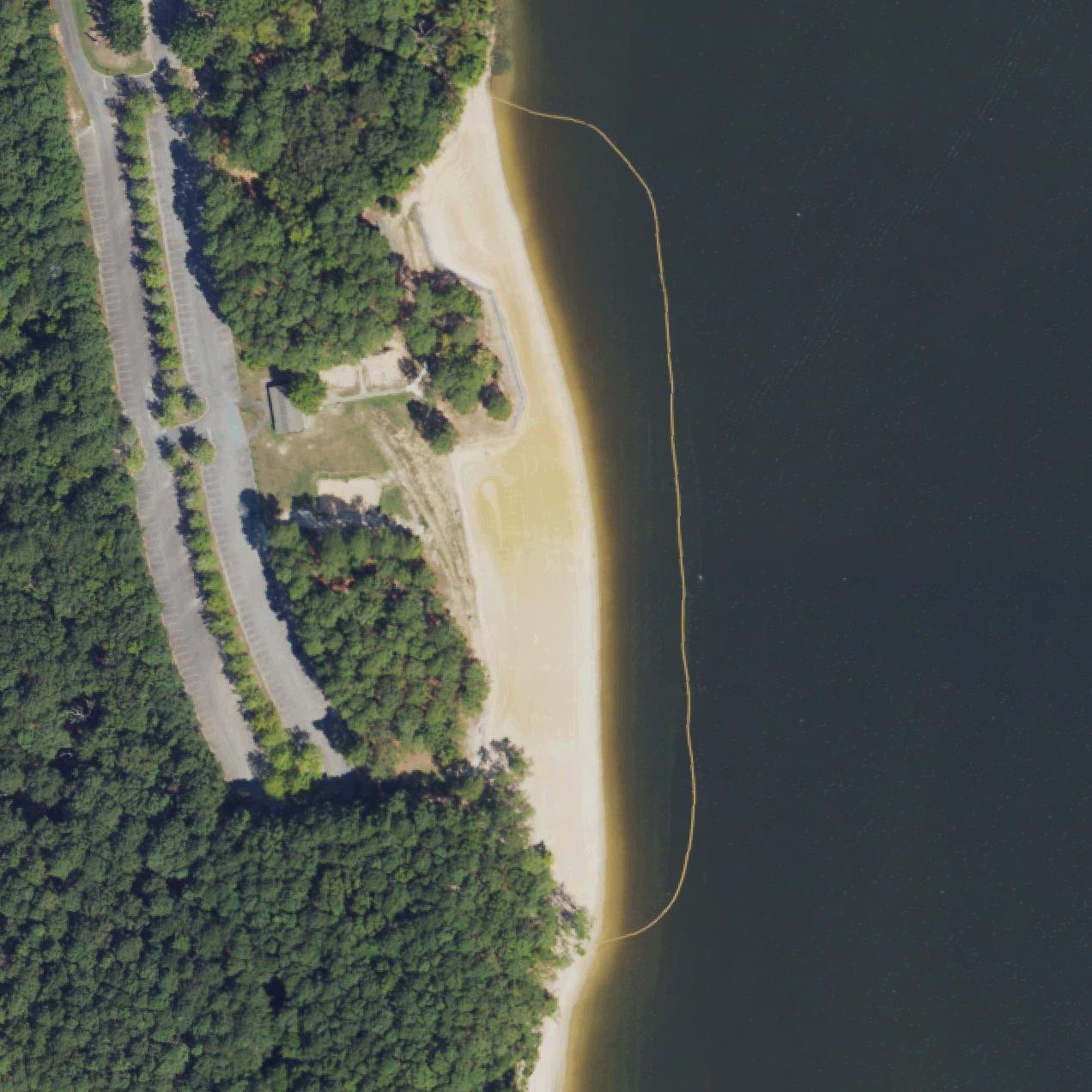 Aerial map of Seaforth Beach