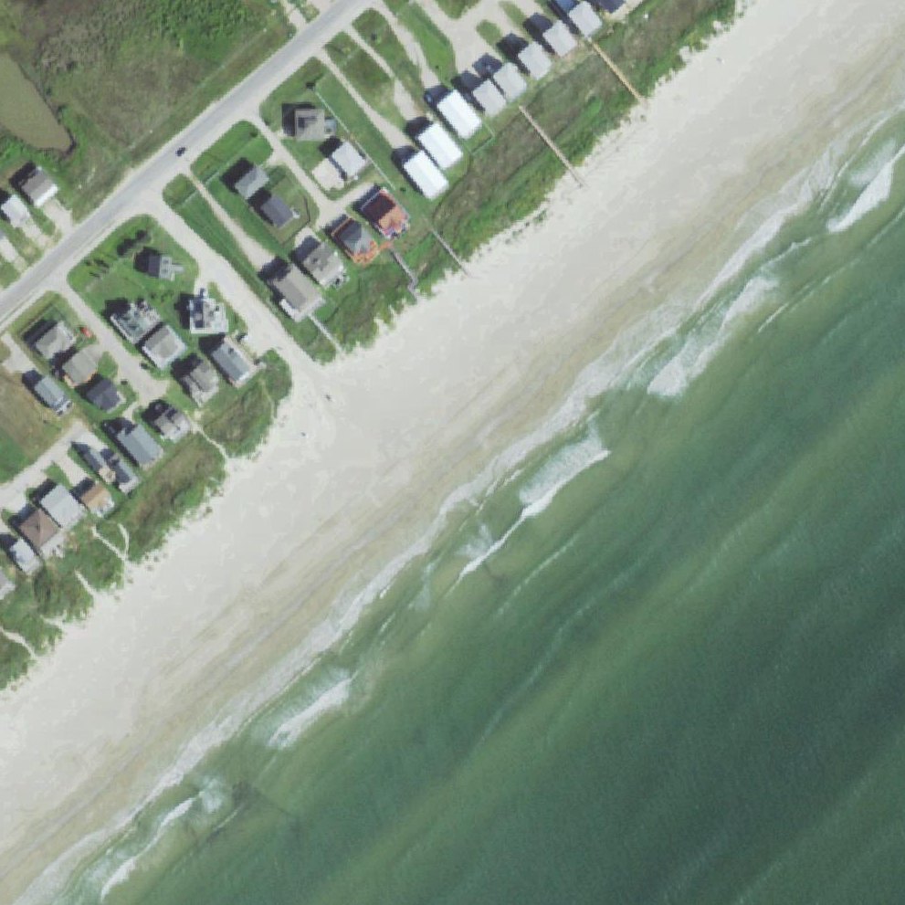Aerial map of Seagull Avenue Public Beach Access