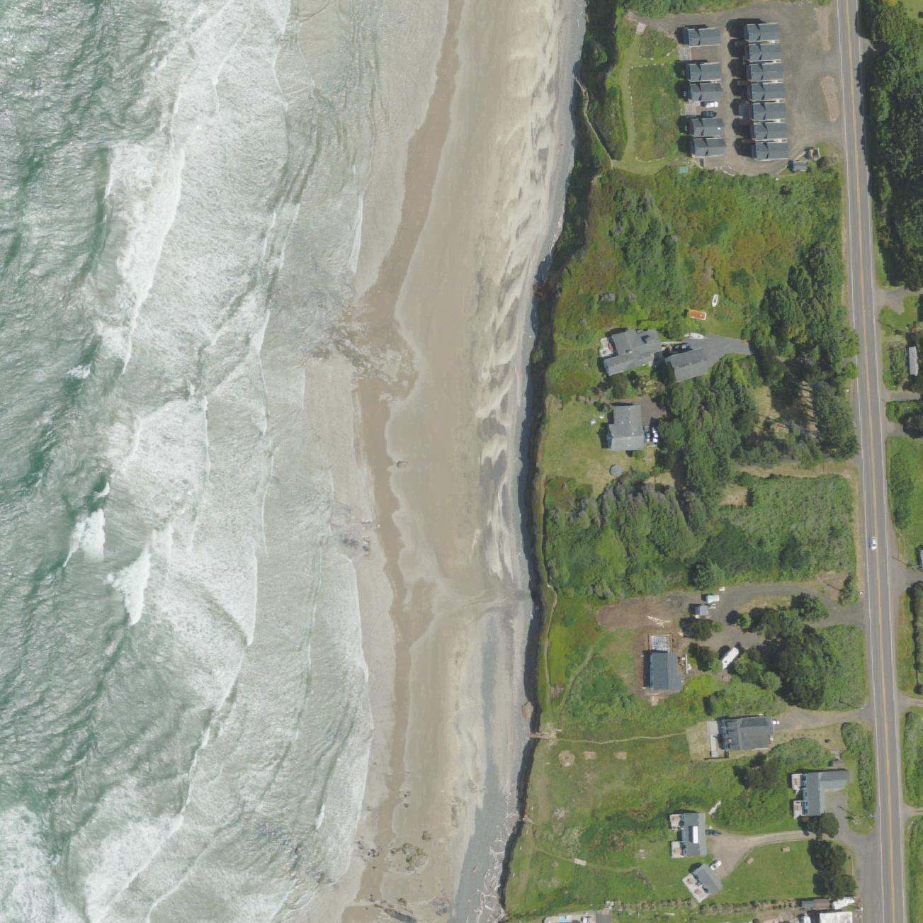 Aerial map of Searose Beach