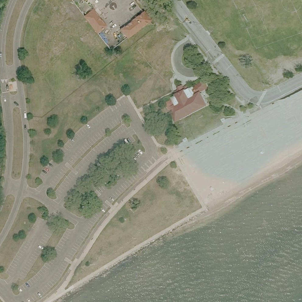 Aerial map of Seaside Beach