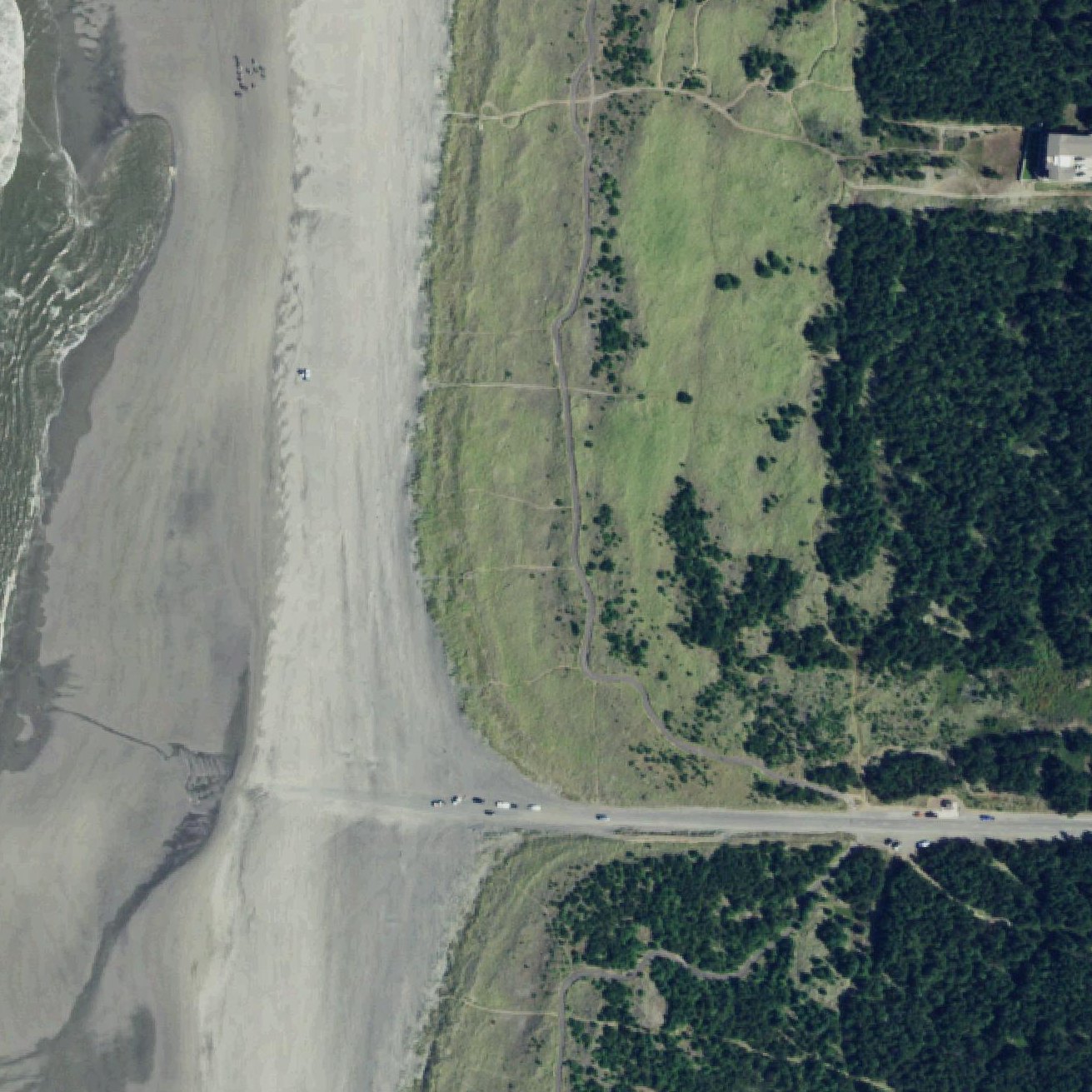 Aerial map of Seaview Beach Approach