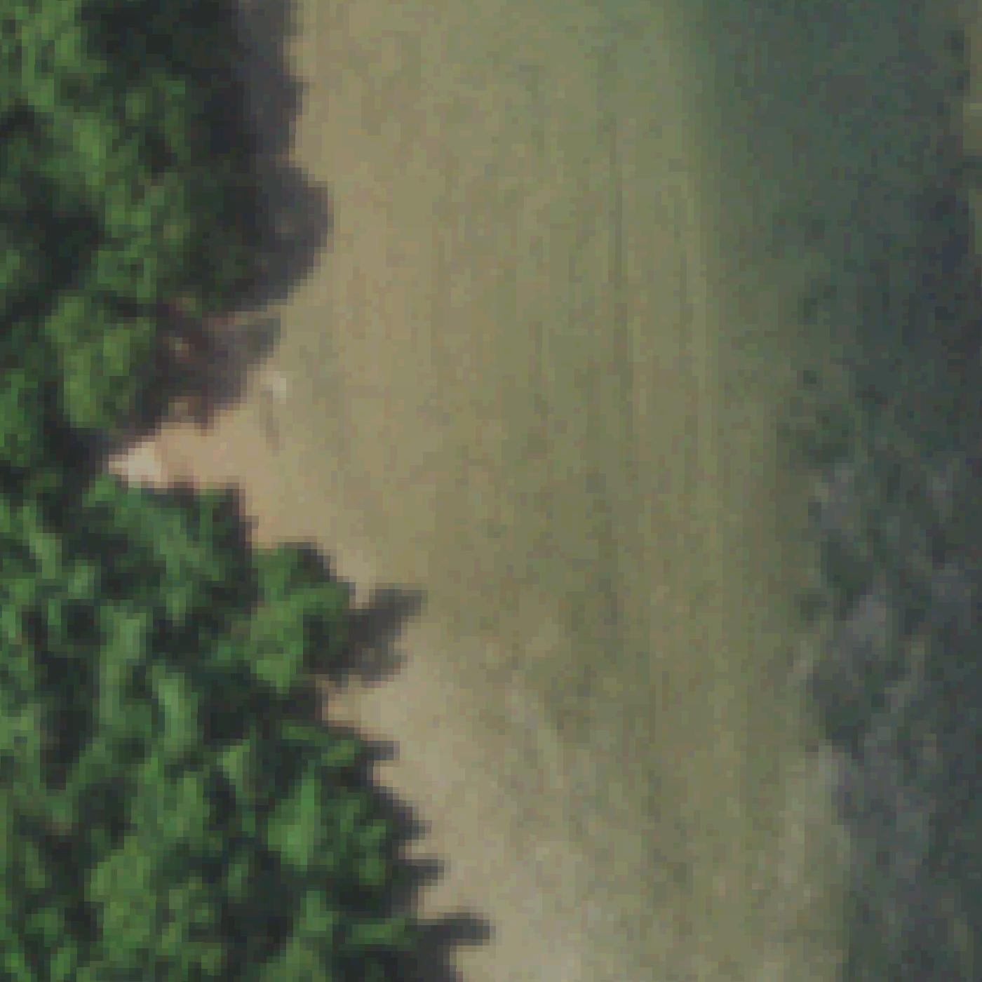 Aerial map of Secret Beach