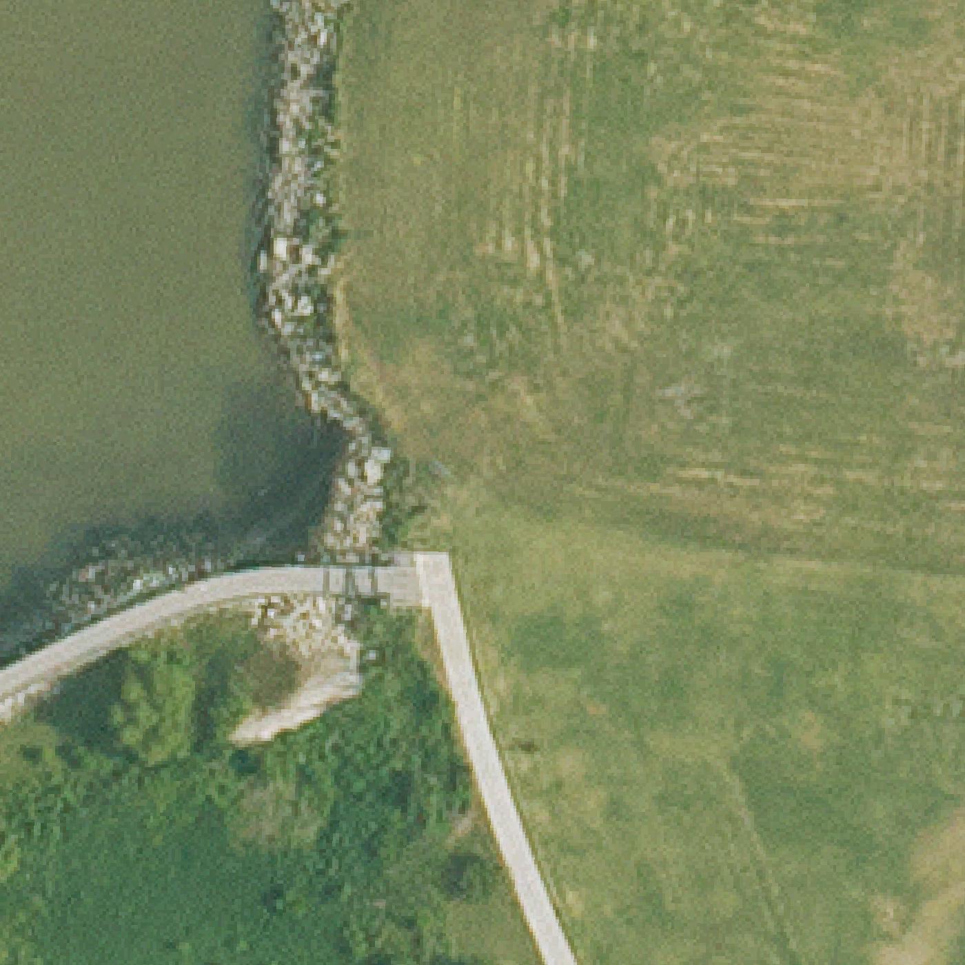 Aerial map of Secret Beach