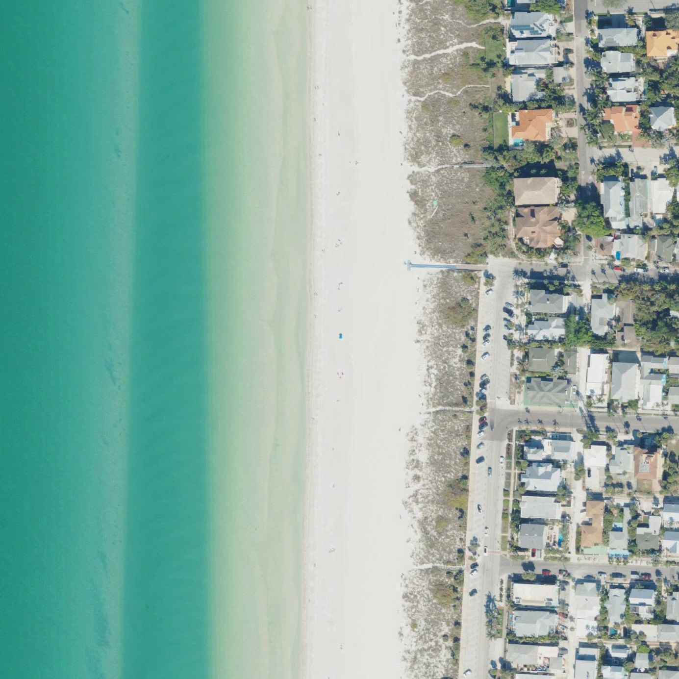 Aerial map of Serena Beach