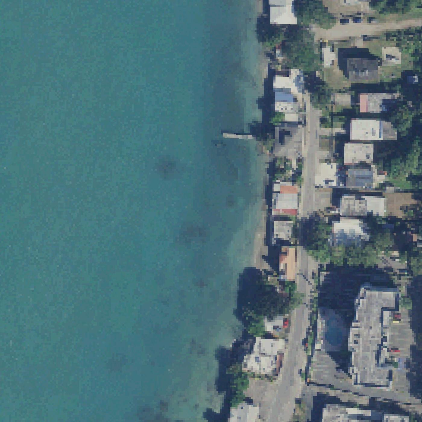 Aerial map of Serenity Breeze Beach House