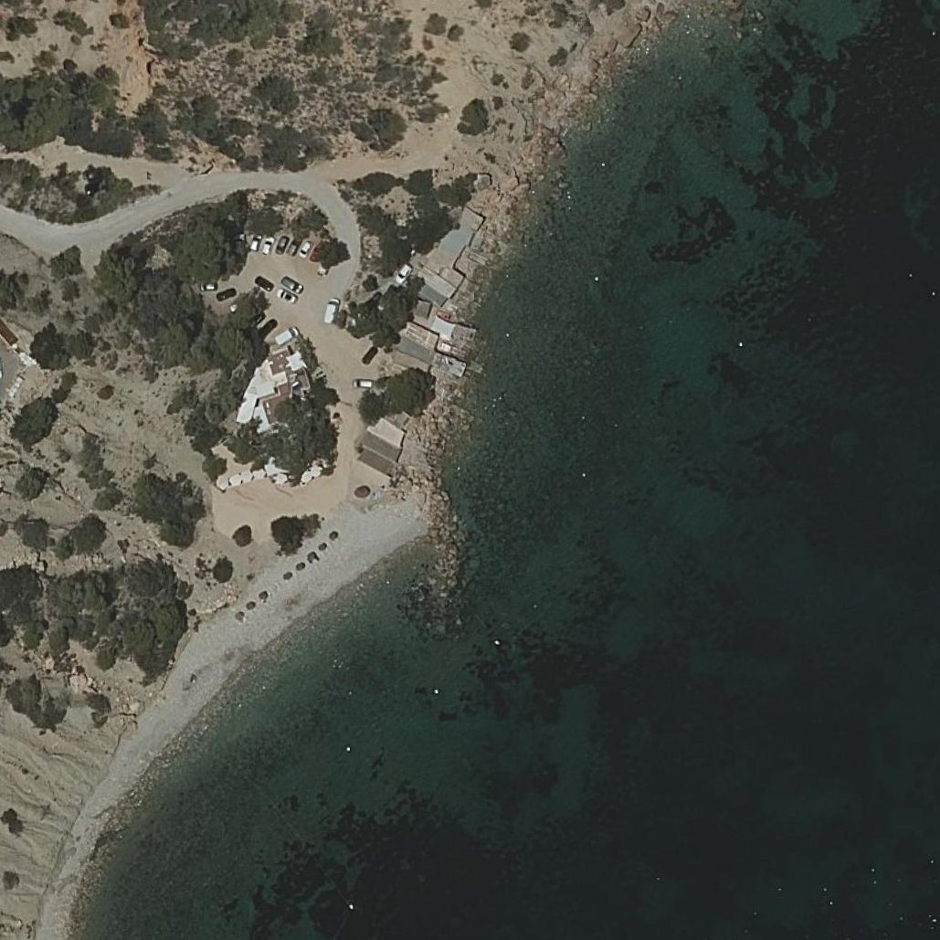 Aerial map of Ses Boques
