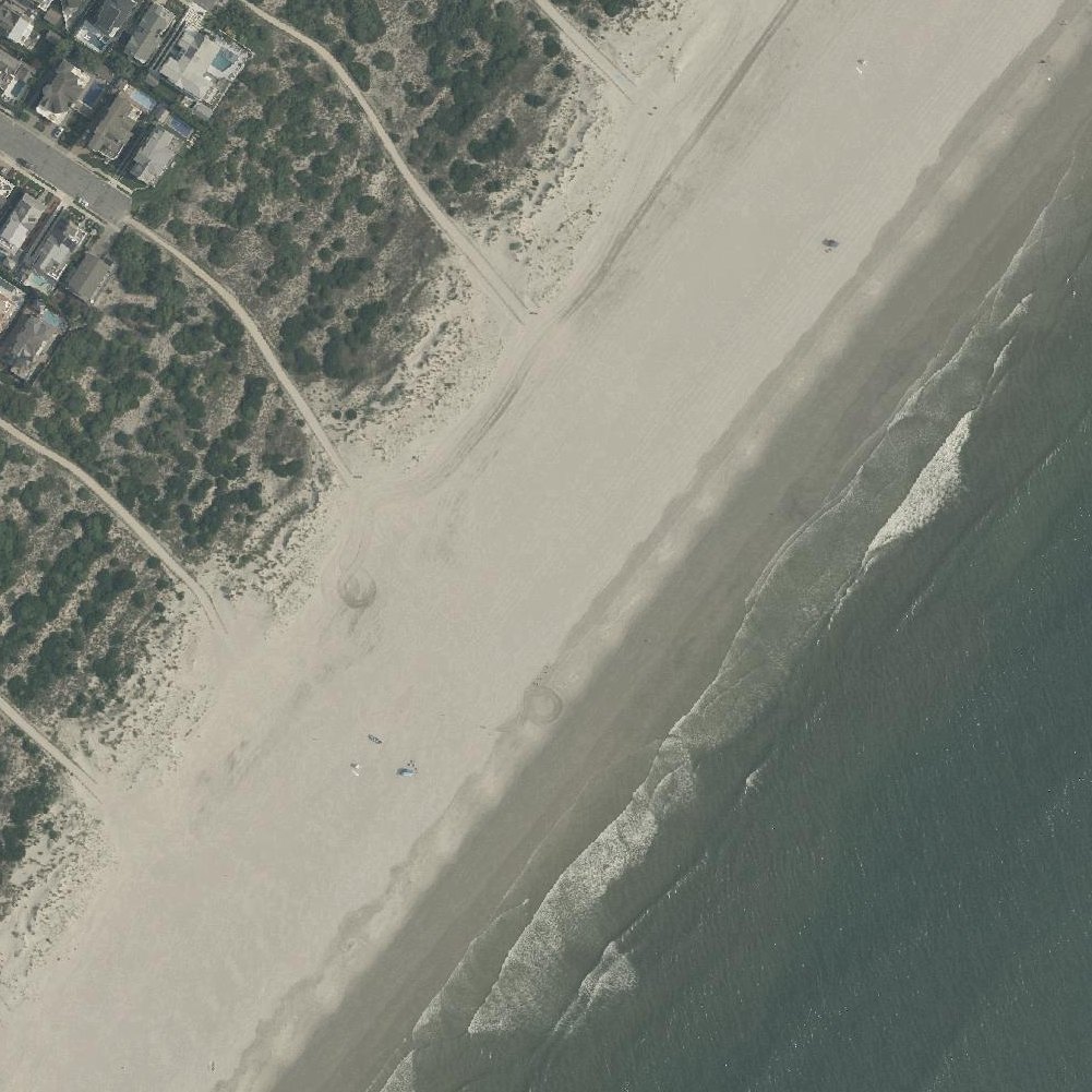 Aerial map of Seven Mile Beach