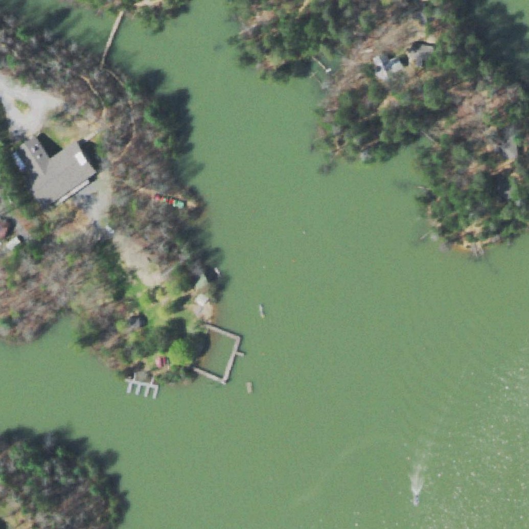 Aerial map of Shady Beach