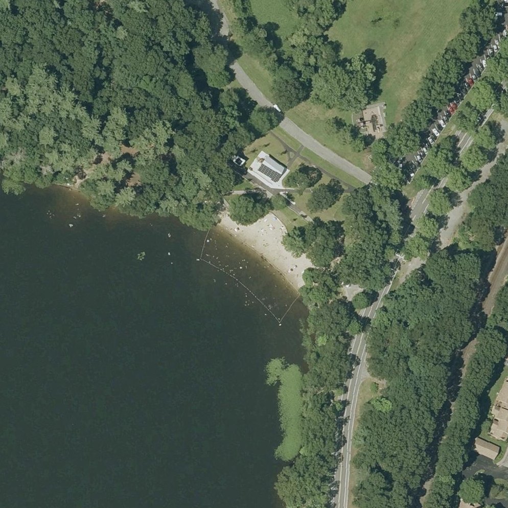 Aerial map of Shannon Beach
