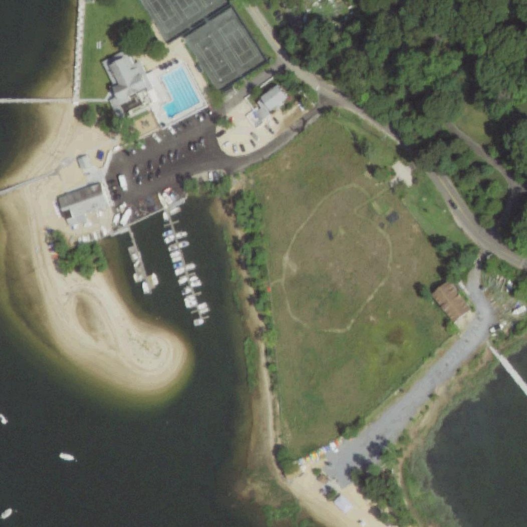 Aerial map of Shore Road Sanctuary