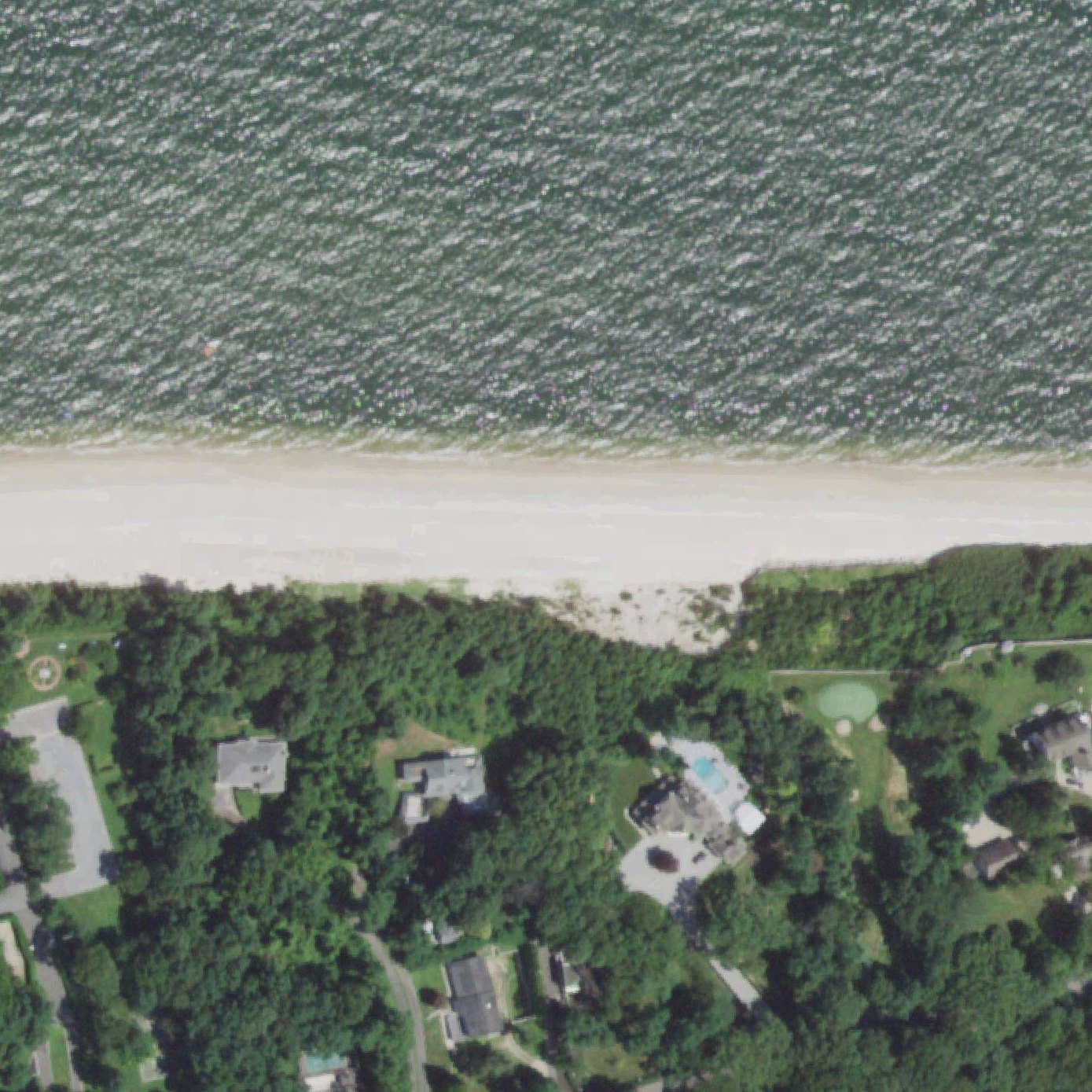 Aerial map of Shoreham Beach
