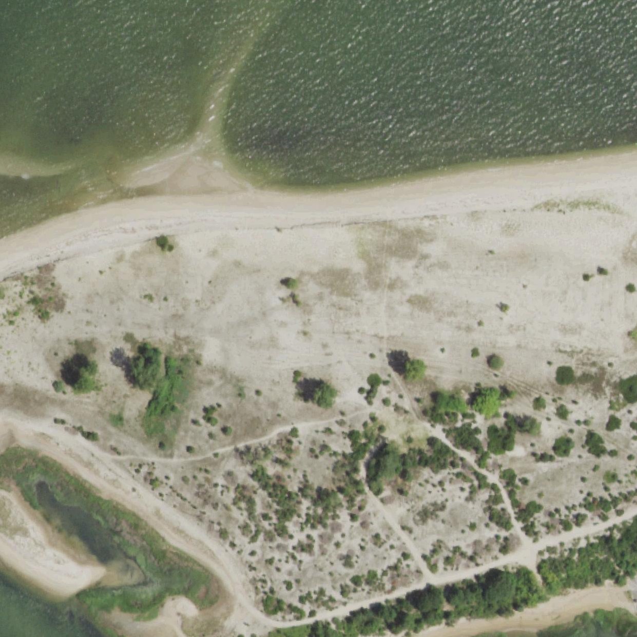 Aerial map of Short Beach Town Park
