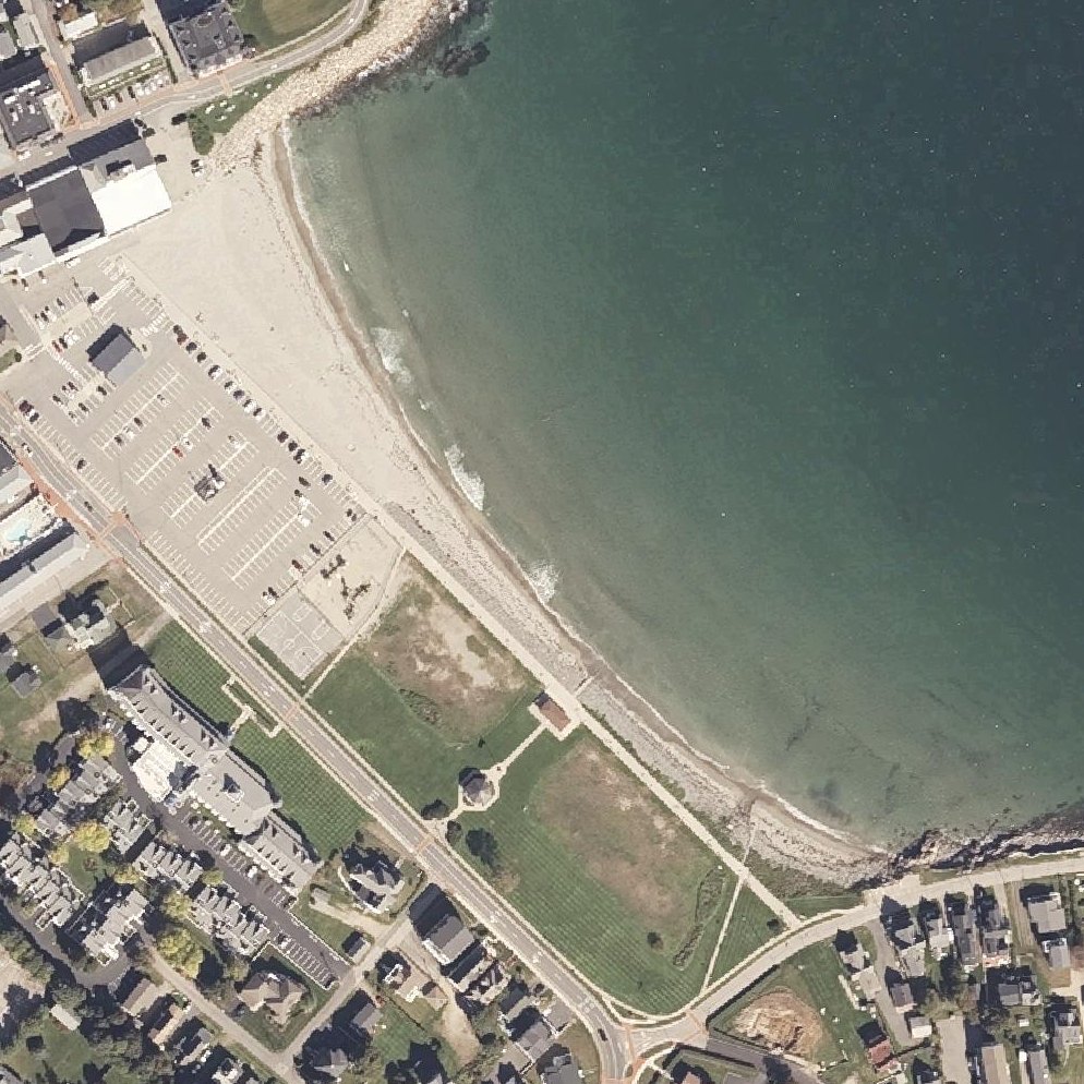 Aerial map of Short Sands Beach