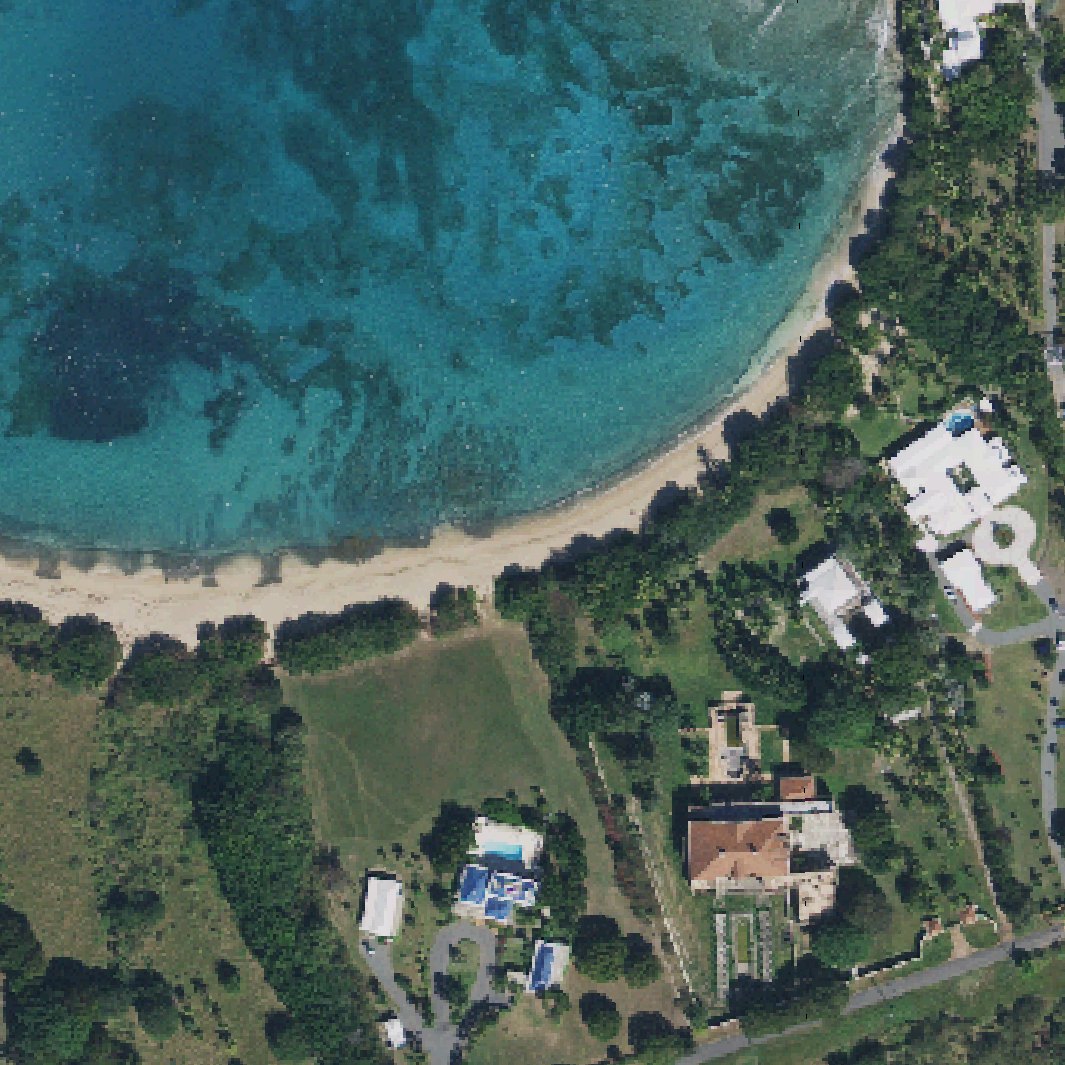 Aerial map of Shoys Beach