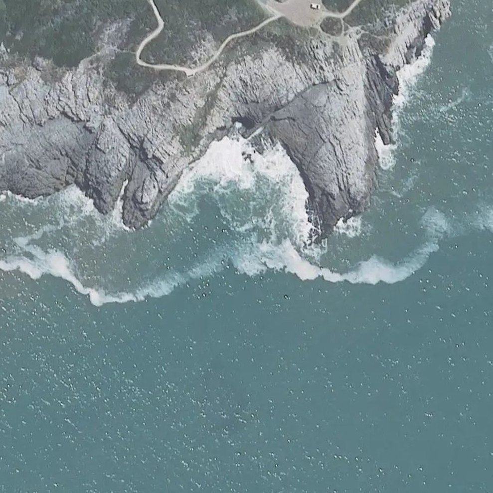 Aerial map of Sievers Point