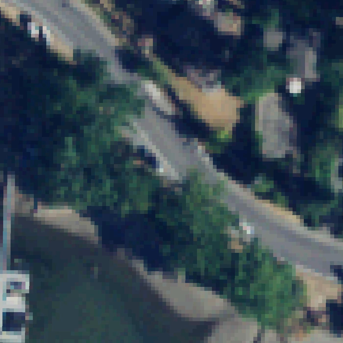 Aerial map of Silver Beach - Local Access