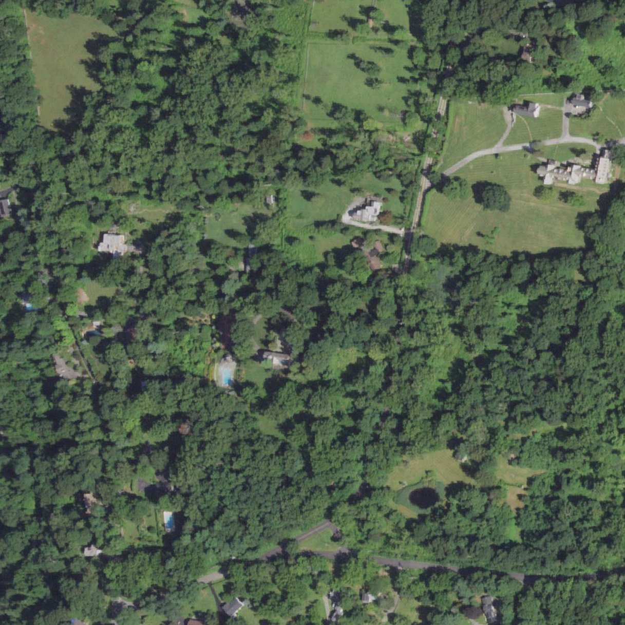 Aerial map of Silver Lake Park & Beach Croton