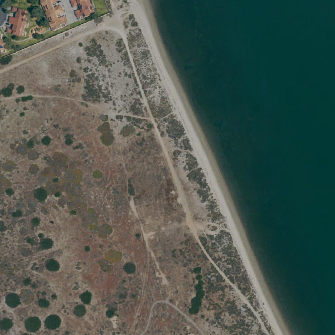 Aerial map of Silver Strand State Beach