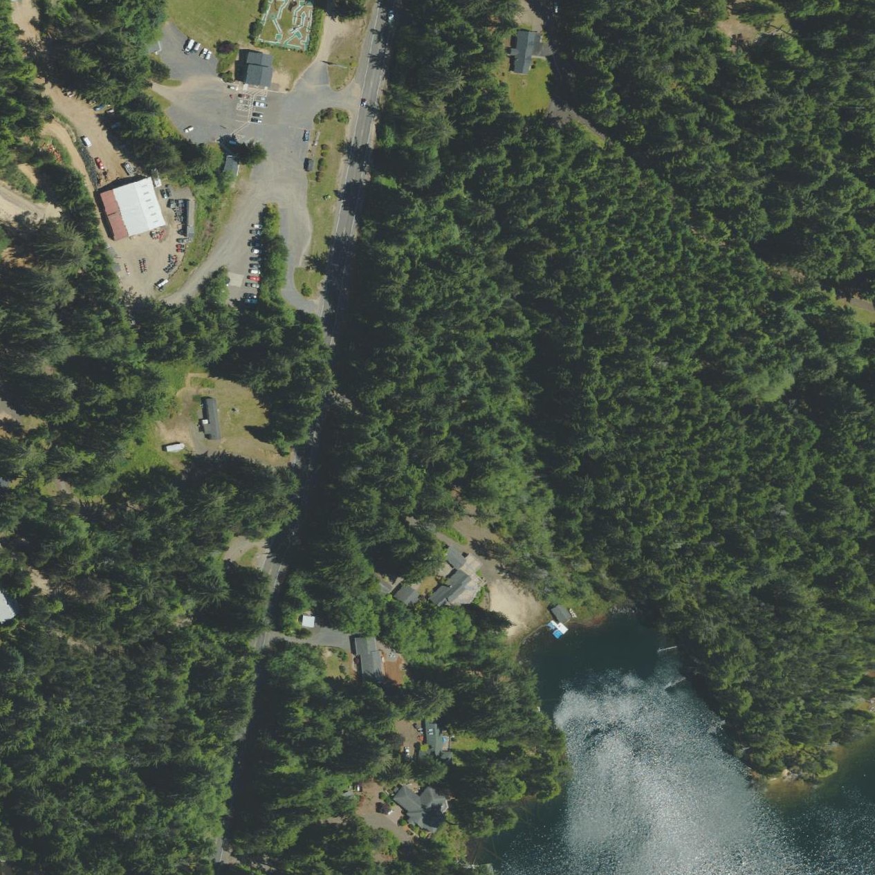 Aerial map of Siuslaw Eco Tours at Sand Dunes Frontier