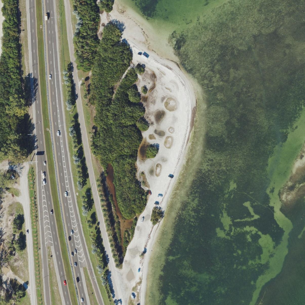 Aerial map of Skyway Beach