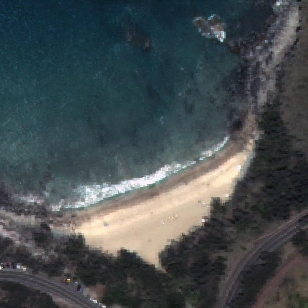 Aerial map of Slaughterhouse Beach