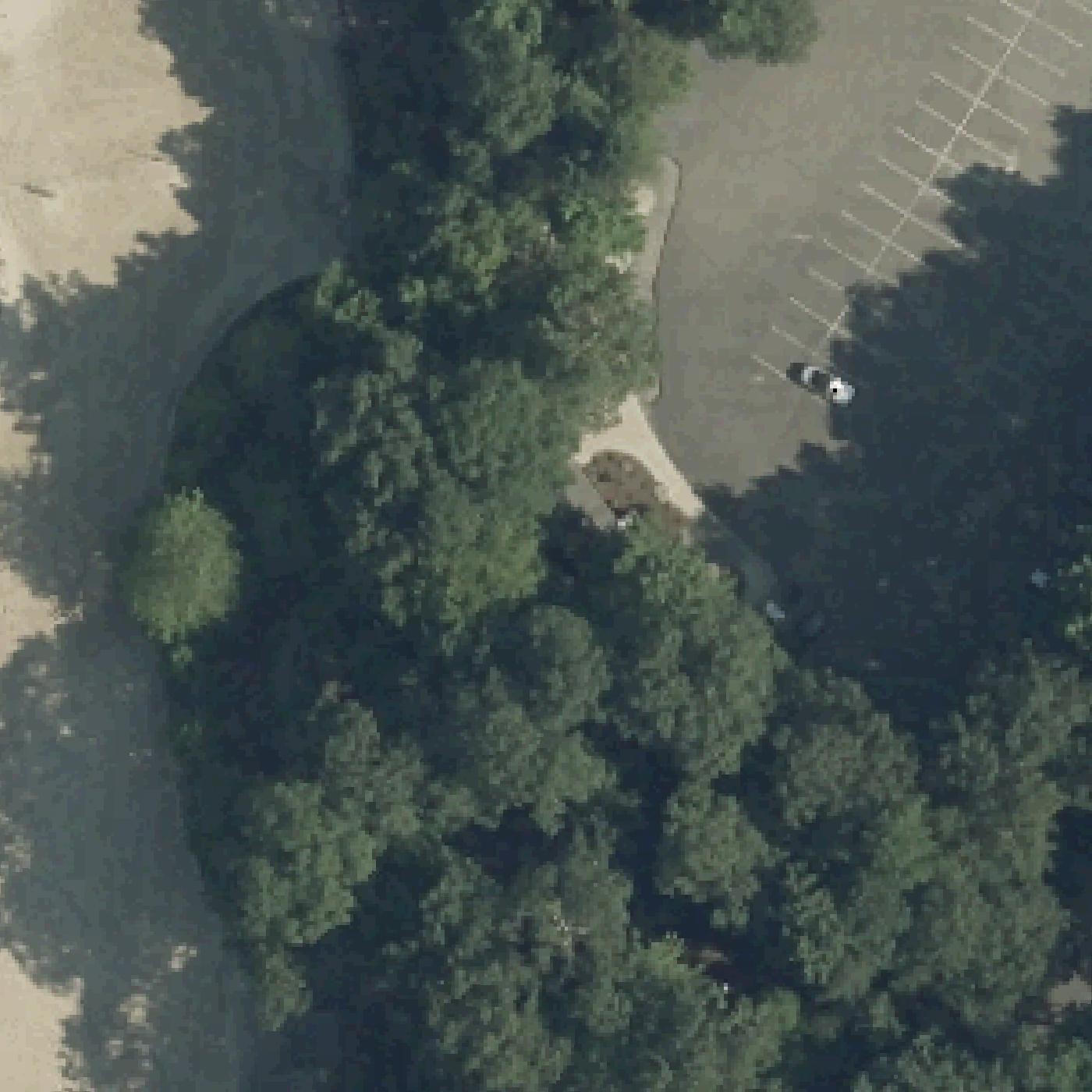 Aerial map of Smoke Rise Beach - Private Beach