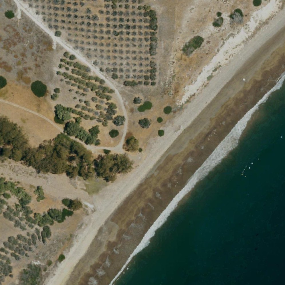 Aerial map of Smugglers Cove