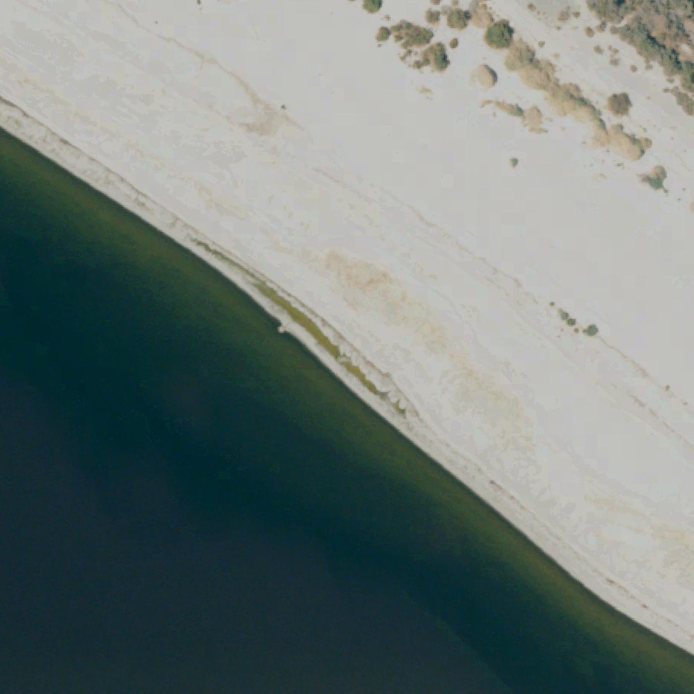 Aerial map of Sneaker Beach