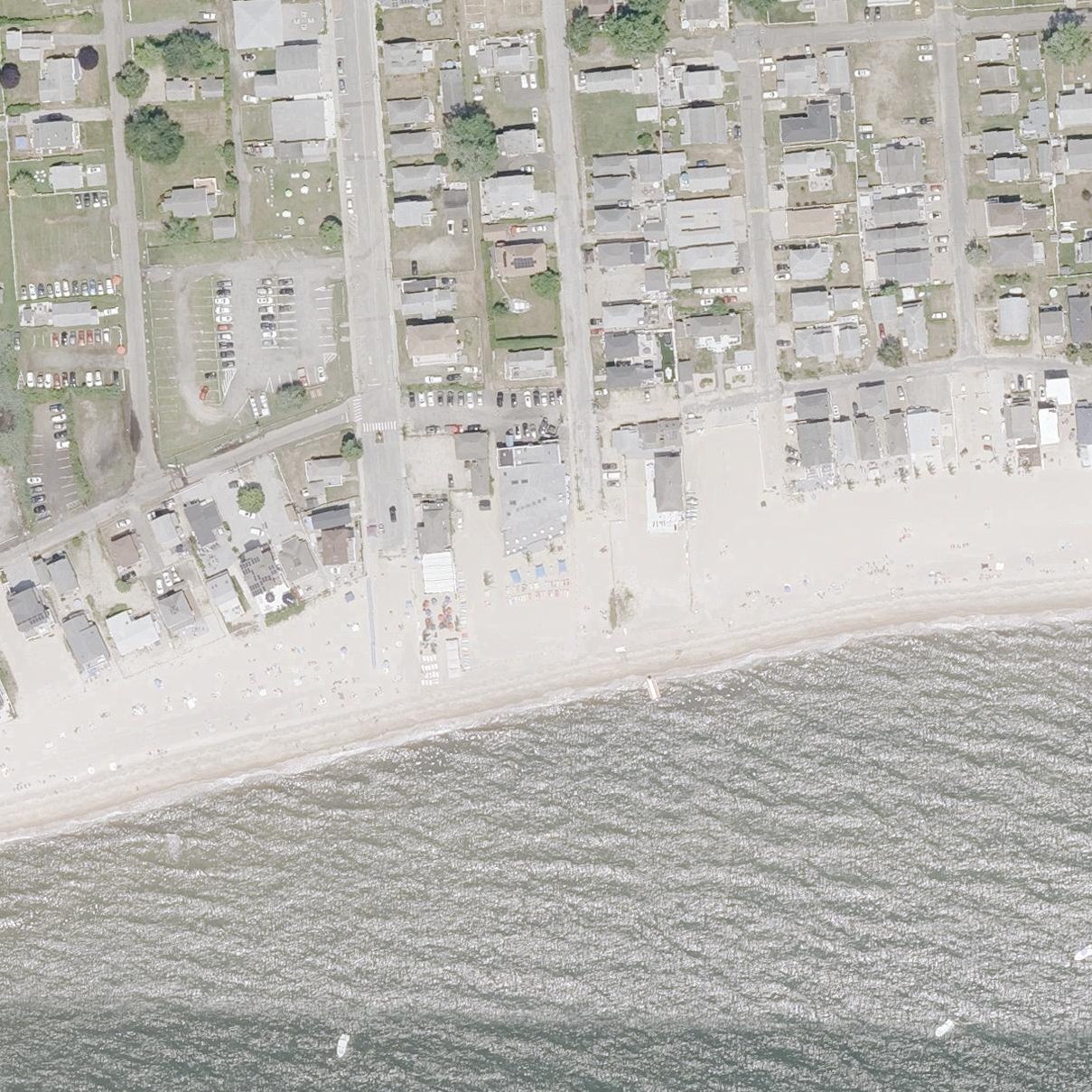 Aerial map of Soundview Beach