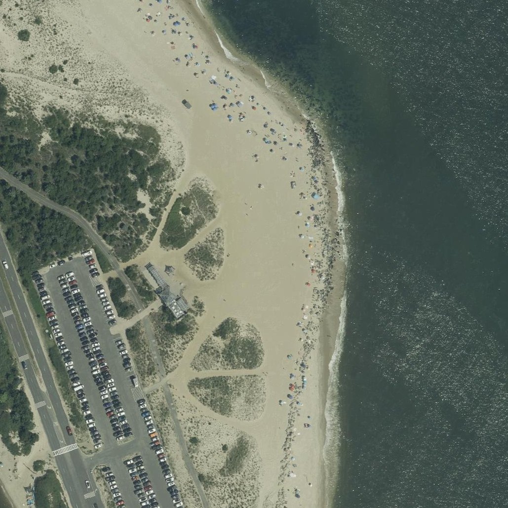 Aerial map of South Beach - Area C