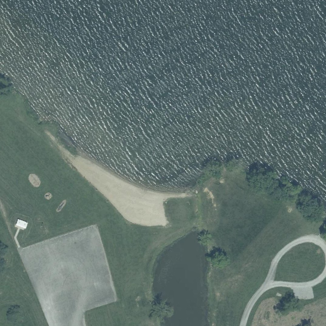 Aerial map of South Beach Area