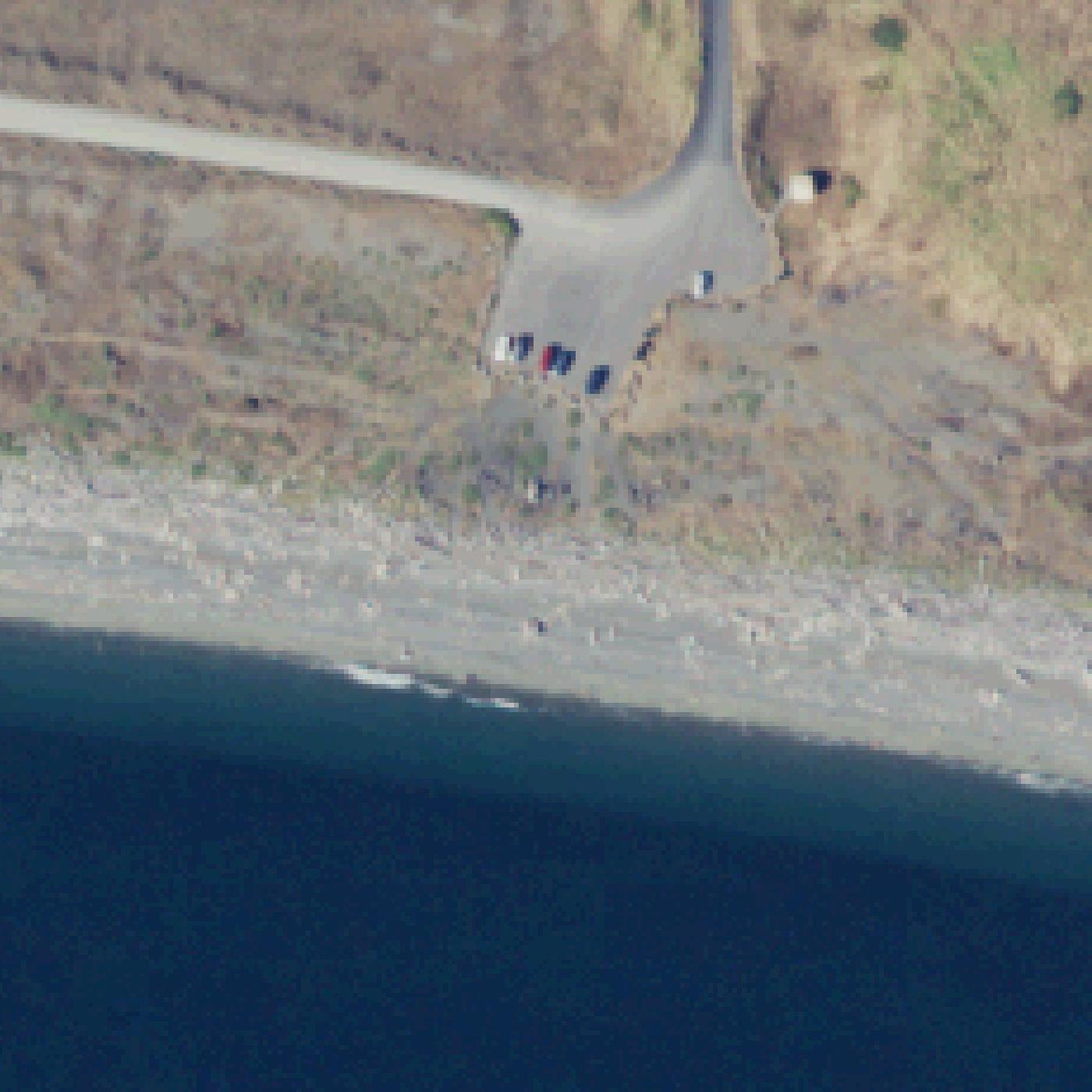 Aerial map of South Beach