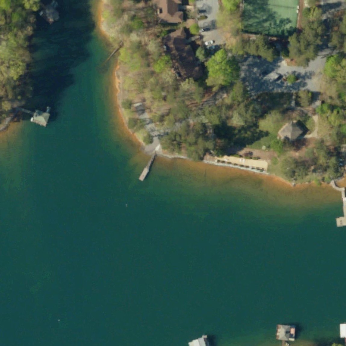 Aerial map of South Beach