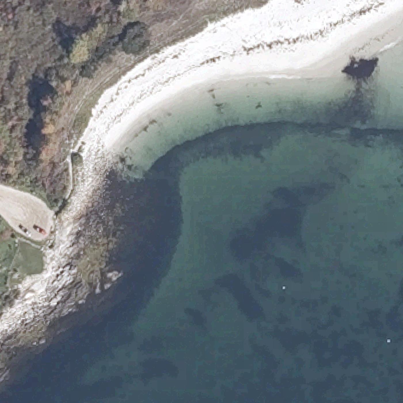 Aerial map of South Beach