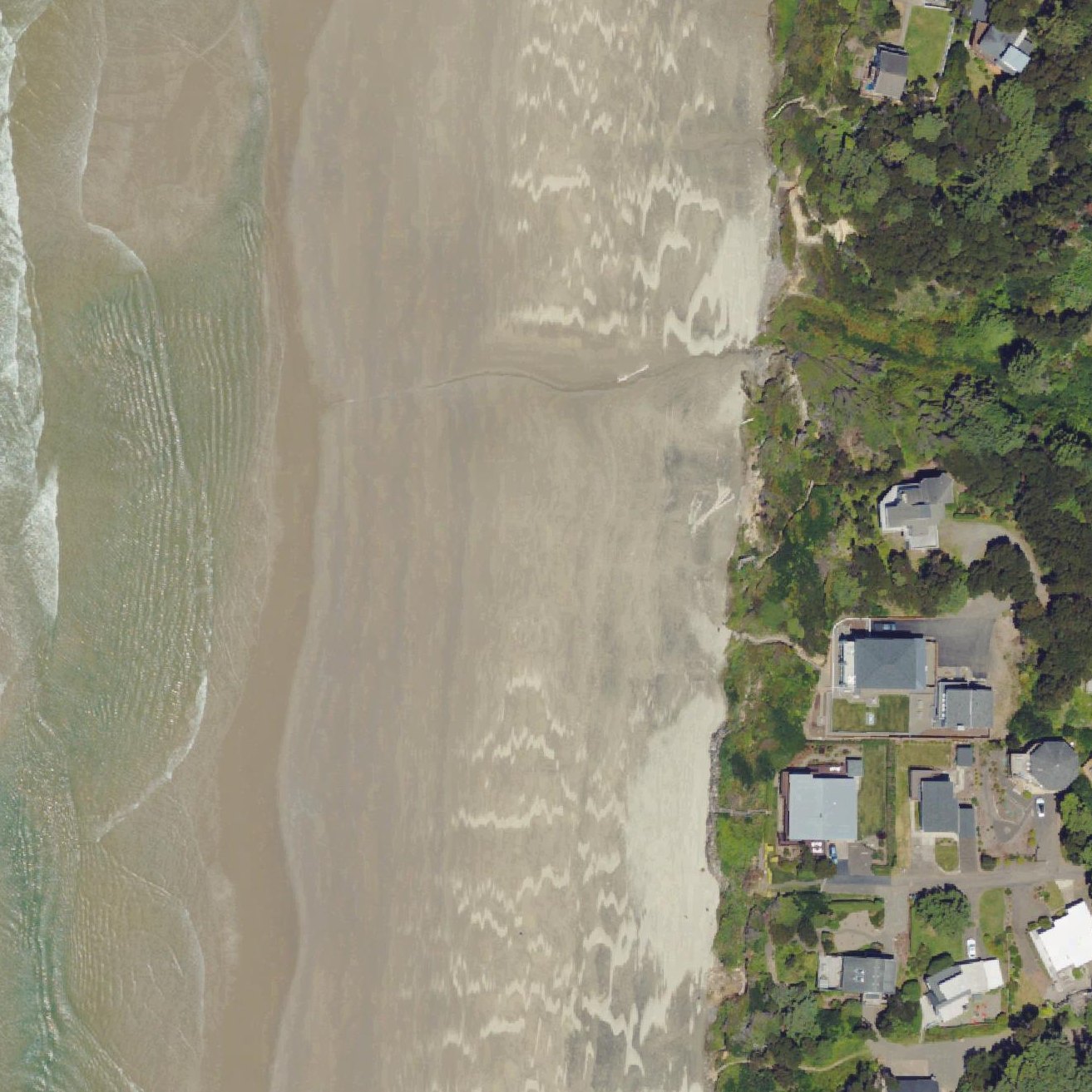 Aerial map of South Beach
